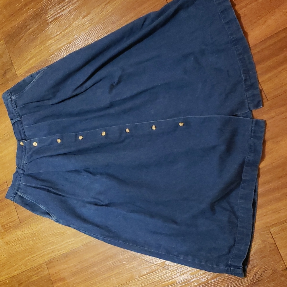 Vintage denim Eddie Bauer Skirt